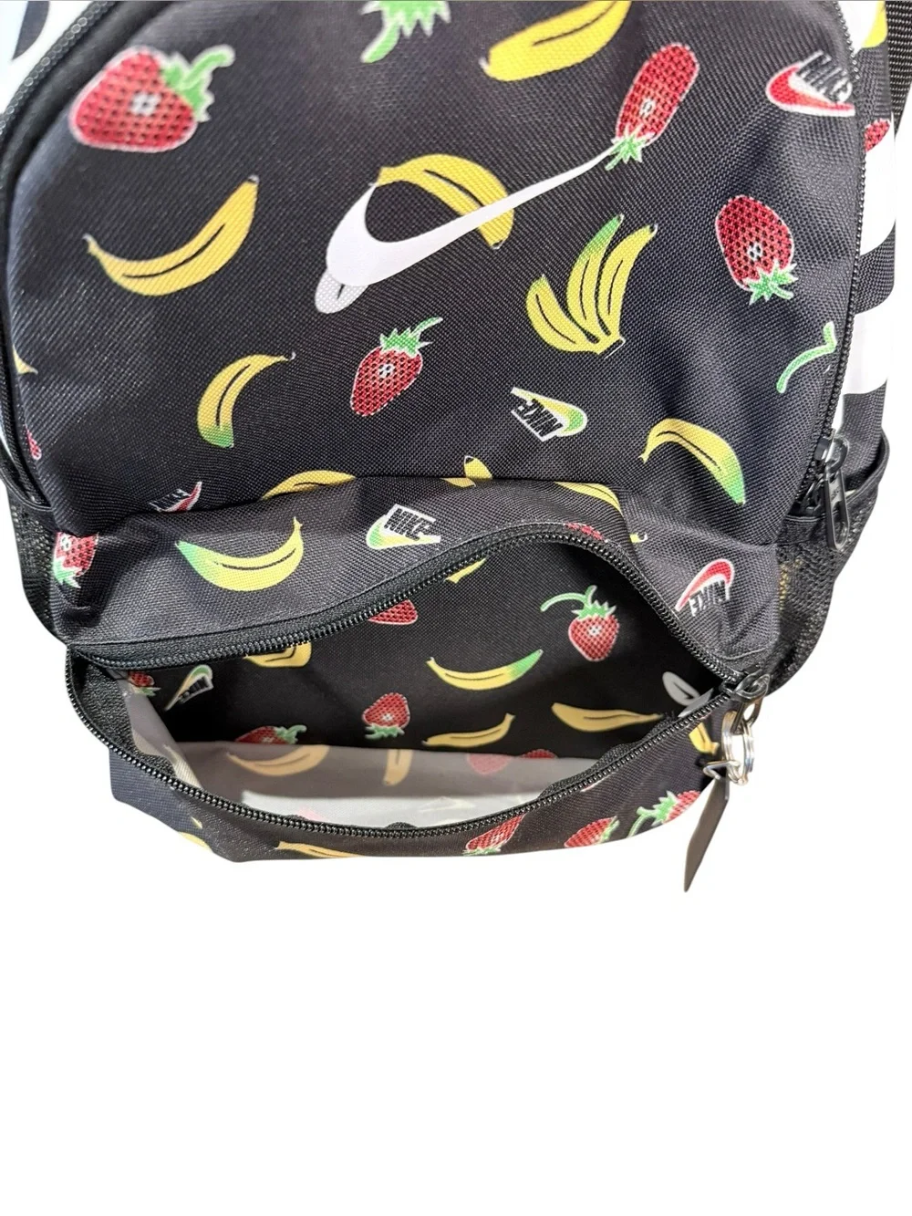 Nike Brasilia Just Do It Mini Backpack Fruit Print